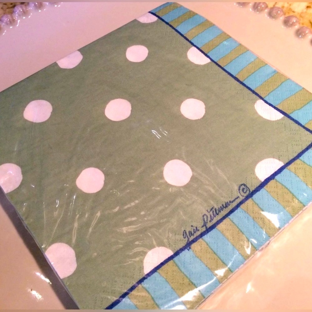 BNIB Southern Living At Home Gail Pittman Sassy Sides Napkins Provence #40481